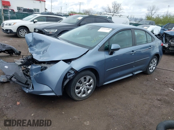 2020 Toyota Corolla LE with VIN 5YFEPRAE5LP101660, listed as a IAAI auction lot 41951688 with 55,153 mi miles. Bid and sale history available at carsss.com. Image 18.