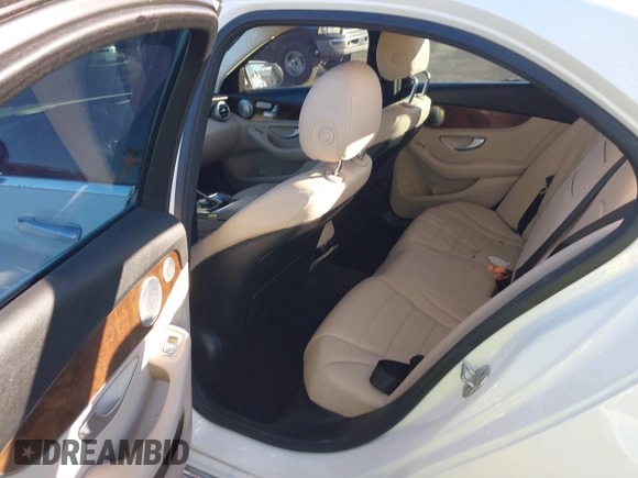 2016 Mercedes-Benz C 300 Luxury with VIN 55SWF4KB3GU117919, listed as a IAAI auction lot 41330346 with 92,810 mi miles and . Bid and sale history available at carsss.com. Image 8.