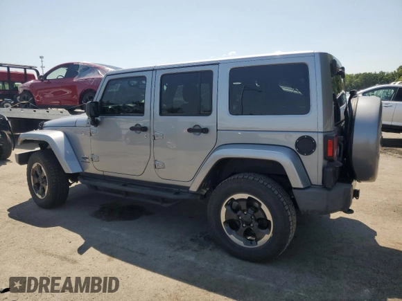 2014 Jeep Wrangler Unlimited Sahara with VIN 1C4BJWEG8EL236951, listed as a Copart auction lot 61046575 with 146,642 mi miles and Salvage title. Bid and sale history available at DreamBid. Image 2.