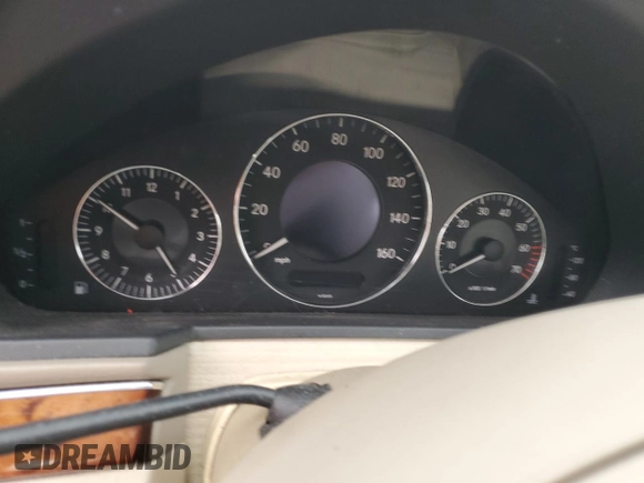 2004 Mercedes-Benz E-Class 3.2L with VIN WDBUF82J74X116313, listed as a Copart auction lot 43455195 with 0 mi miles and Salvage Title. Bid and sale history available at carsss.com. Image 9.