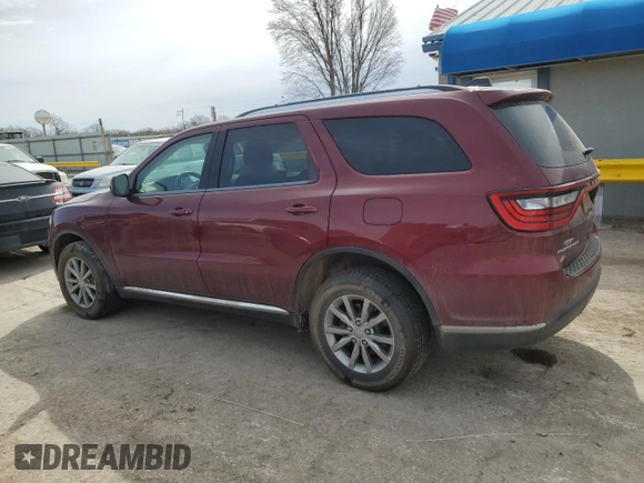 2018 Dodge Durango SXT with VIN 1C4RDJAGXJC381188, listed as a Copart auction lot 47891235 with 95,760 mi miles and Salvage Title. Bid and sale history available at DreamBid. Image 2.