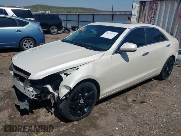 2014 Cadillac ATS Standard RWD with VIN 1G6AA5RA5E0161724, listed as a IAAI auction lot 41977910 with 81,205 mi miles and . Bid and sale history available at DreamBid. Image 2.