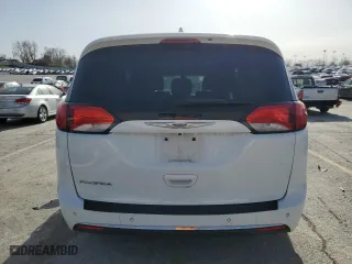2018 Chrysler Pacifica Touring L with VIN 2C4RC1BG4JR211577, listed as a Copart auction lot 49808885 with 123,246 mi miles and Salvage Title. Bid and sale history available at carsss.com. Image 6.