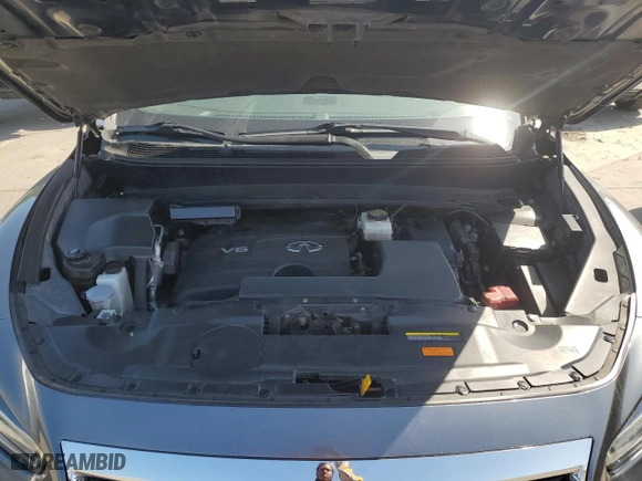 2017 Infiniti QX60 with VIN 5N1DL0MM5HC516978, listed as a Copart auction lot 51551595 with 93,190 mi miles and Clean Title. Bid and sale history available at carsss.com. Image 13.
