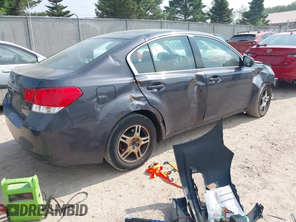 2010 Subaru Legacy 2.5i with VIN 4S3BMAA68A1237126, listed as a IAAI auction lot 42448466 with 257,660 mi miles and . Bid and sale history available at DreamBid. Image 4.