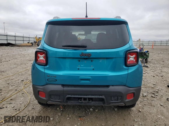 2021 Jeep Renegade Latitude с VIN ZACNJDBB7MPN33405, выставлен на аукционе Copart как лот 53701015 с пробегом 57 737 миль миль и Списание • Salvage title. История ставок и продаж доступна на DreamBid. Изображение 6.