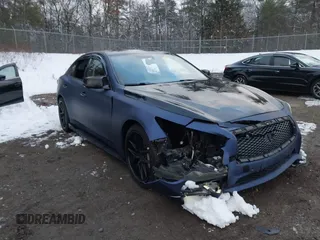 2017 Infiniti Q50 3.0t Premium with VIN JN1EV7AR5HM837024, listed as a IAAI auction lot 41027425 with 105,743 mi miles. Bid and sale history available at carsss.com. Image 6.