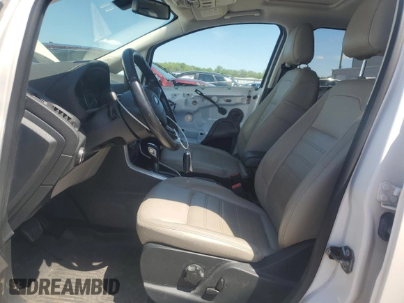 2018 Ford EcoSport Titanium z VIN MAJ6P1WL6JC171564, wystawiony jako Copart lot #57250695 z przebiegiem 63 805 mil mil oraz Szkoda całkowita • Salvage title. Historia ofert i sprzedaży dostępna na DreamBid. Obrazek 7.