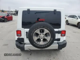 2018 Jeep Wrangler JK Unlimited Sahara with VIN 1C4BJWEG2JL898583, listed as a Copart auction lot 41804435 with 72,922 mi miles and Salvage Title. Bid and sale history available at carsss.com. Image 6.
