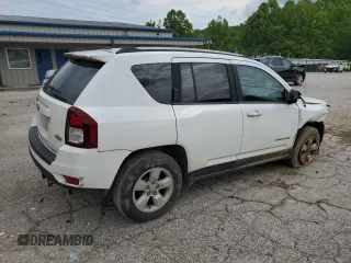 2016 Jeep Compass Latitude с VIN 1C4NJCEAXGD773650, выставлен на аукционе Copart как лот 60400805 с пробегом 83 754 миль миль и Списание • Salvage title. История ставок и продаж доступна на DreamBid. Изображение 3.