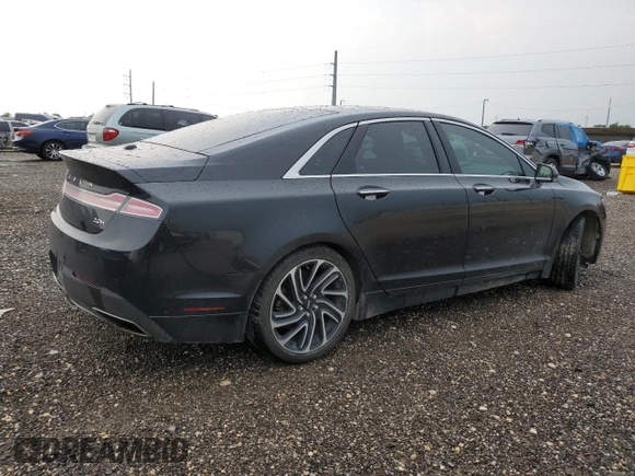 2020 Lincoln MKZ Hybrid Reserve with VIN 3LN6L5LU2LR623195, listed as a Copart auction lot 55760174 with 91,274 mi miles and Clean title. Bid and sale history available at DreamBid. Image 3.