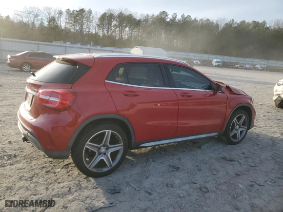 2015 Mercedes-Benz GLA-Class GLA 250 with VIN WDCTG4GB2FJ073505, listed as a Copart auction lot 87386204 with 155,872 mi miles and Salvage Title. Bid and sale history available at carsss.com. Image 3.