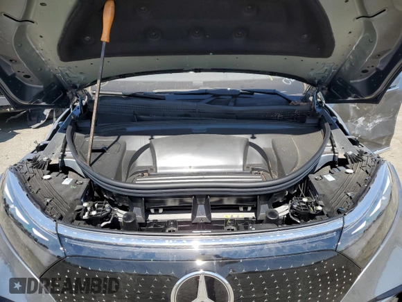 2023 Mercedes-Benz EQS with VIN 4JGDM4EB0PA021292, listed as a Copart auction lot 59878364 with 602 mi miles and Salvage Title. Bid and sale history available at carsss.com. Image 12.