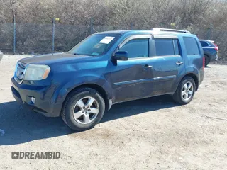 2009 Honda Pilot EX-L with VIN 5FNYF48679B011884, listed as a IAAI auction lot 41912728 with 195,904 mi miles and . Bid and sale history available at carsss.com. Image 2.