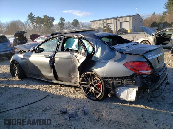 2019 Mercedes-Benz E 63 S AMG with VIN WDDZF8KB9KA505458, listed as a Copart auction lot 81146624 with Not Provided miles and Salvage Title. Bid and sale history available at DreamBid. Image 2.
