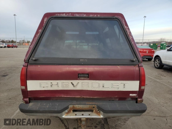 1996 Chevrolet Silverado 1500 with VIN 1GCEC14MXTZ216468, listed as a Copart auction lot 44138675 with 199,527 mi miles and Clean Title. Bid and sale history available at DreamBid. Image 6.
