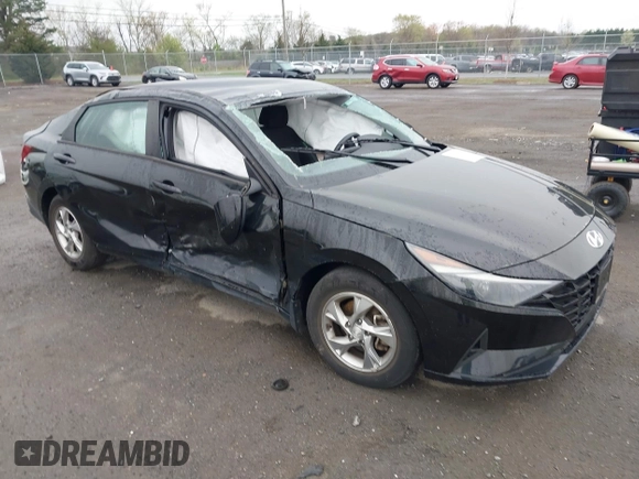 2022 Hyundai Elantra SE with VIN 5NPLL4AG7NH072024, listed as a IAAI auction lot 41942671 with 37,045 mi miles and . Bid and sale history available at DreamBid. Image 1.