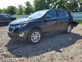 2019 Chevrolet Equinox LT z VIN 3GNAXUEV7KL276281, wystawiony jako Copart lot #65118765 z przebiegiem 50 368 mil mil oraz Szkoda całkowita • Salvage title. Historia ofert i sprzedaży dostępna na DreamBid. Obrazek 1.