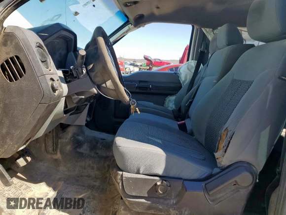 2011 Ford F-250 XL with VIN 1FT7W2A62BEA25449, listed as a Copart auction lot 46694135 with 399,254 mi miles and Salvage Title. Bid and sale history available at carsss.com. Image 7.