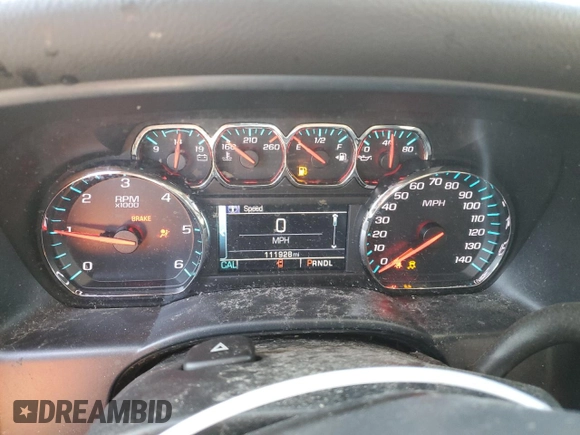 2018 Chevrolet Silverado 1500 LT with VIN 1GCRCREH7JZ194637, listed as a Copart auction lot 44399435 with 111,928 mi miles and Salvage Title. Bid and sale history available at DreamBid. Image 9.