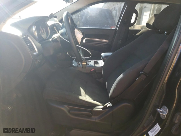 2013 Dodge Durango SXT with VIN 1C4RDJAG1DC637707, listed as a Copart auction lot 42131705 with 0 mi miles and Salvage Title. Bid and sale history available at carsss.com. Image 7.