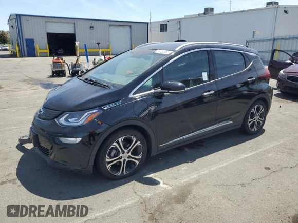 2020 Chevrolet Bolt EV Premier z VIN 1G1FZ6S07L4108184, wystawiony jako Copart lot #55855655 z przebiegiem 115 261 mil mil oraz Szkoda całkowita • Salvage title. Historia ofert i sprzedaży dostępna na DreamBid. Obrazek 1.