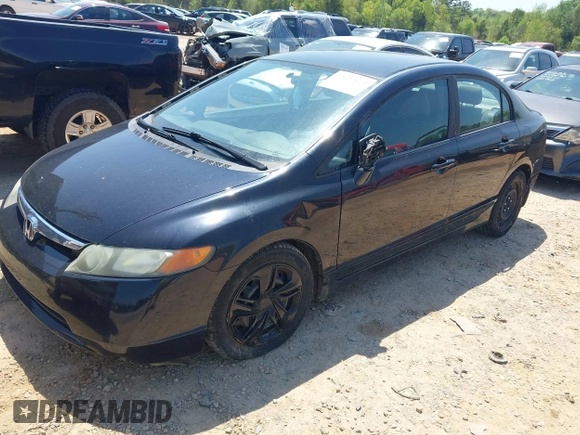 2008 Honda Civic LX z VIN 1HGFA16578L066623, wystawiony jako IAAI lot #42027113 z przebiegiem 173 241 mil mil oraz . Historia ofert i sprzedaży dostępna na DreamBid. Obrazek 2.