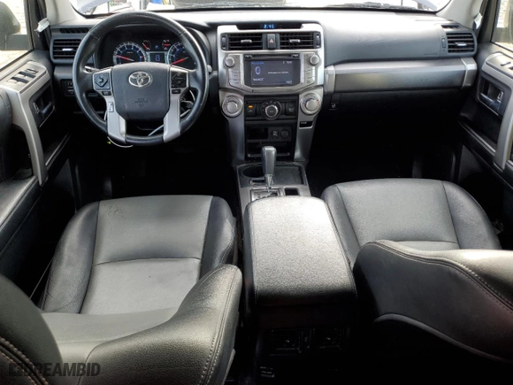 2014 Toyota 4Runner SR5 with VIN JTEZU5JR0E5073560, listed as a Copart auction lot 50196995 with 138,536 mi miles and Salvage Title. Bid and sale history available at carsss.com. Image 8.