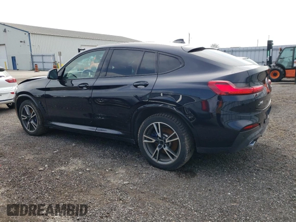 2021 BMW X4 xDrive30i with VIN 5UX2V1C07M9G61961, listed as a Copart auction lot 49663833 with 33,465 mi miles. Bid and sale history available at carsss.com. Image 2.