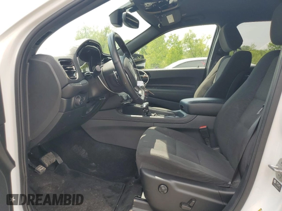 2022 Dodge Durango GT Plus with VIN 1C4RDJDG6NC198176, listed as a Copart auction lot 61407515 with 24,440 mi miles and Salvage title. Bid and sale history available at DreamBid. Image 7.