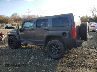 2009 Hummer H3 SUV with VIN 5GTEN13E198107568, listed as a Copart auction lot 78607404 with 182,613 mi miles and Salvage Title. Bid and sale history available at carsss.com. Image 2.