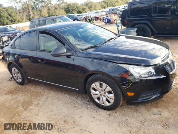 2014 Chevrolet Cruze LS with VIN 1G1PA5SH5E7235982, listed as a Copart auction lot 88424515 with 78,826 mi miles and Salvage Title. Bid and sale history available at carsss.com. Image 4.