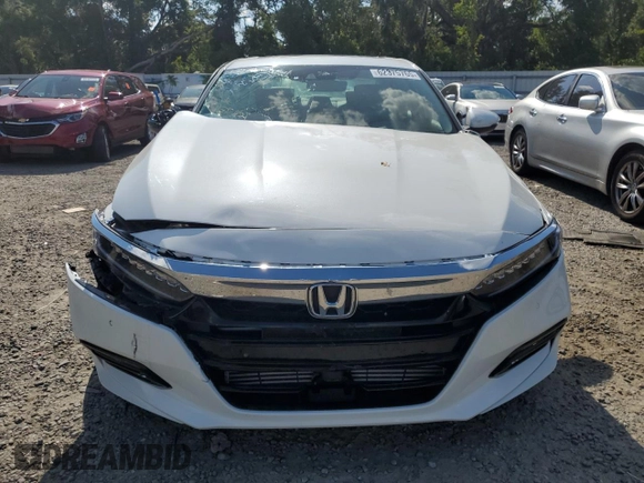 2018 Honda Accord Touring with VIN 1HGCV1F94JA059656, listed as a Copart auction lot 62375765 with 20,432 mi miles and Salvage title. Bid and sale history available at DreamBid. Image 5.
