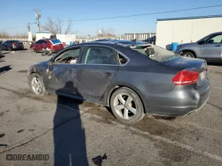 2012 Volkswagen Passat SE with VIN 1VWBP7A33CC042426, listed as a Copart auction lot 87606525 with 179,838 mi miles and Salvage Title. Bid and sale history available at carsss.com. Image 2.