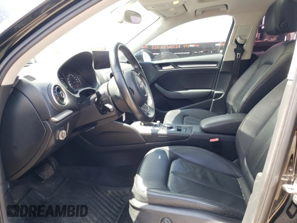 2015 Audi A3 1.8T Premium with VIN WAUACGFF6F1071459, listed as a Copart auction lot 52730613 with 115,255 mi miles. Bid and sale history available at carsss.com. Image 7.