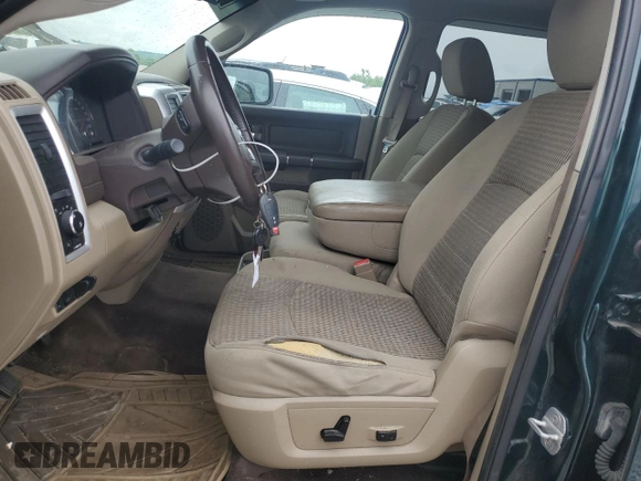 2011 Ram 1500 Big Horn with VIN 1D7RV1CT3BS571256, listed as a Copart auction lot 59107985 with 186,729 mi miles and Clean title. Bid and sale history available at DreamBid. Image 7.