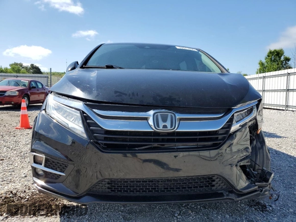 2019 Honda Odyssey Touring with VIN 5FNRL6H84KB014970, listed as a Copart auction lot 53571835 with 116,219 mi miles and Salvage title. Bid and sale history available at DreamBid. Image 5.