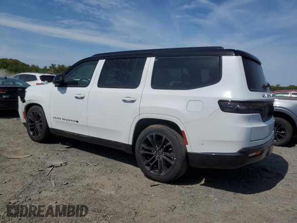 2024 Jeep Grand Wagoneer Series II Obsidian с VIN 1C4SJVFP3RS105415, выставлен на аукционе Copart как лот 56822265 с пробегом 28 124 миль миль и Чистый • Clean title. История ставок и продаж доступна на DreamBid. Изображение 2.