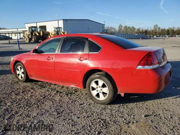 2011 Chevrolet Impala LS Fleet with VIN 2G1WF5EK2B1116445, listed as a Copart auction lot 80188954 with 213,886 mi miles and Salvage Title. Bid and sale history available at DreamBid. Image 2.