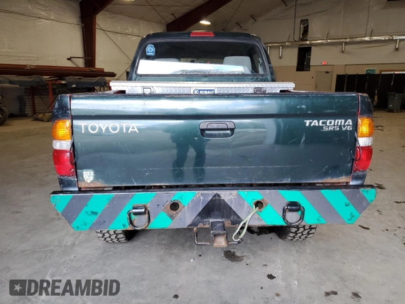 2001 Toyota Tacoma with VIN 5TEHN72N41Z857915, listed as a Copart auction lot 54276475 with 189,022 mi miles and Clean Title. Bid and sale history available at carsss.com. Image 6.
