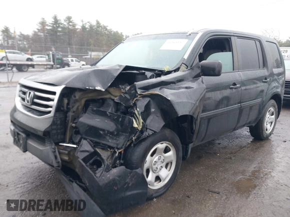 2012 Honda Pilot LX with VIN 5FNYF4H27CB038765, listed as a IAAI auction lot 41963157 with 209,965 mi miles and . Bid and sale history available at carsss.com. Image 17.
