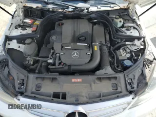 2013 Mercedes-Benz C 250 Sport with VIN WDDGF4HB1DR270887, listed as a Copart auction lot 56064215 with 267,210 mi miles and Clean Title. Bid and sale history available at DreamBid. Image 11.