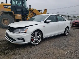 2017 Volkswagen Jetta GLI with VIN 3VW5T7AJ3HM366022, listed as a Copart auction lot 58187045 with 60,881 mi miles and Salvage title. Bid and sale history available at DreamBid. Image 1.