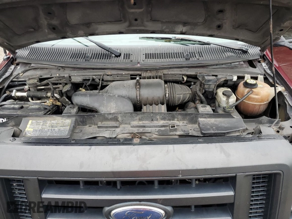 2008 Ford Econoline Passenger XL with VIN 1FMNE11W28DB28420, listed as a Copart auction lot 69724594 with 481,294 mi miles and Salvage Title. Bid and sale history available at DreamBid. Image 13.