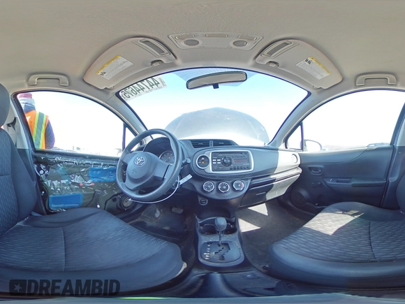 2014 Toyota Yaris L with VIN VNKKTUD37EA012957, listed as a Copart auction lot 44744675 with 154,574 mi miles and Salvage Title. Bid and sale history available at carsss.com. Image 13.