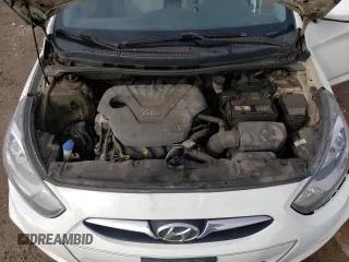 2012 Hyundai Accent GLS with VIN KMHCT4AE9CU186314, listed as a Copart auction lot 52349245 with 369,601 mi miles and Salvage Title. Bid and sale history available at carsss.com. Image 11.