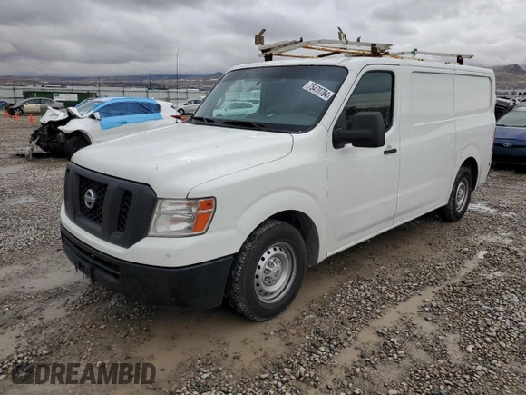 2013 Nissan NV SV with VIN 1N6BF0KL1DN107417, listed as a Copart auction lot 75470764 with 183,636 mi miles and Salvage Title. Bid and sale history available at carsss.com. Image 1.