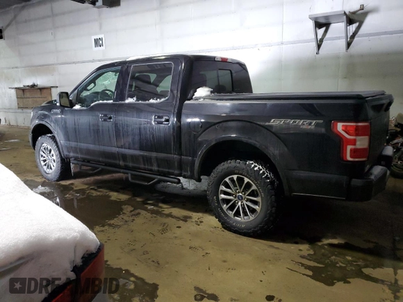 2020 Ford F-150 XL with VIN 1FTEW1E55LFB55207, listed as a Copart auction lot 45265775 with 62,610 mi miles and Clean Title. Bid and sale history available at carsss.com. Image 2.