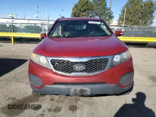 2011 Kia Sorento LX with VIN 5XYKTDA28BG057065, listed as a Copart auction lot 49723015 with 186,912 mi miles and Salvage Title. Bid and sale history available at carsss.com. Image 5.