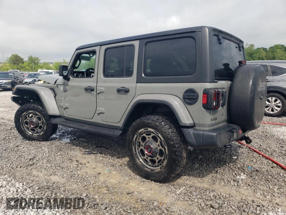 2018 Jeep Wrangler Unlimited Sahara z VIN 1C4HJXEN1JW248205, wystawiony jako Copart lot #54264885 z przebiegiem 103 201 mil mil oraz Szkoda całkowita • Salvage title. Historia ofert i sprzedaży dostępna na DreamBid. Obrazek 2.